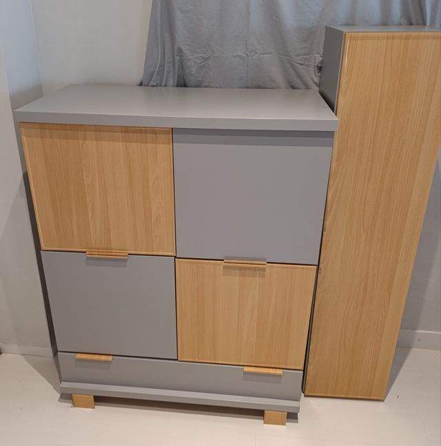 Mueble salón madera