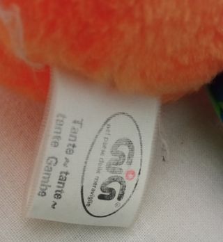 Peluche pagliaccio colorato tante gambe originale 