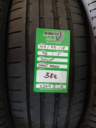 225 55 18 98Y DUNLOP SPORT MAXX 