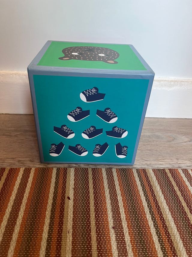 2 juegos Cubos apilables infantiles