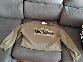 Sudadera Disney verde oliva