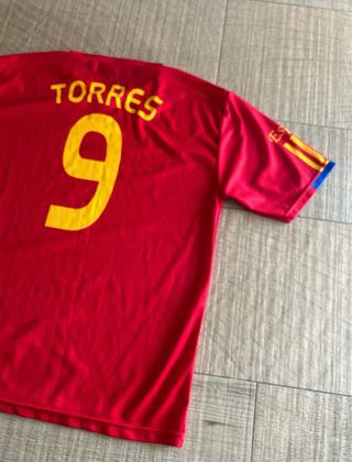 Camiseta España Roja Torres