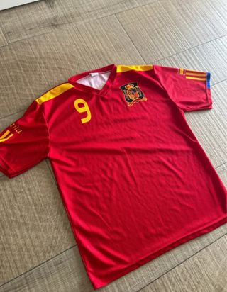 Camiseta España Roja Torres
