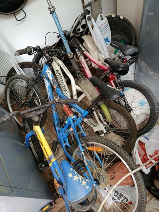 4 Bicicletas montaña usadas