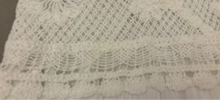 Vestito bianco pizzo vintage collezione