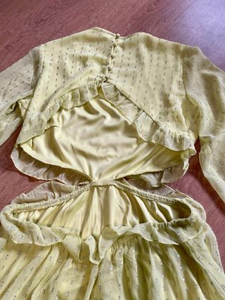 Vestido H&M amarillo L