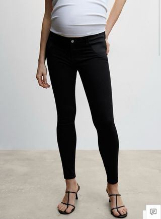Pantalones premamá negros - Talla M