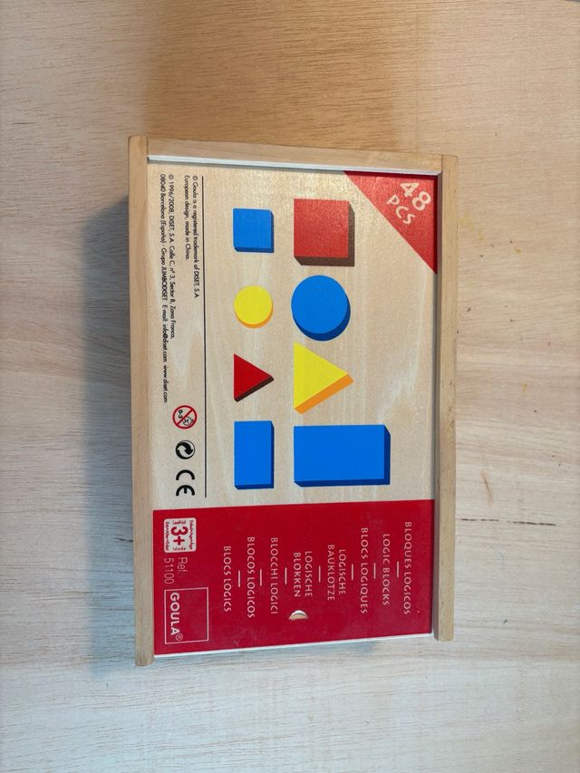 Bloques lógicos Goula (48 piezas)
