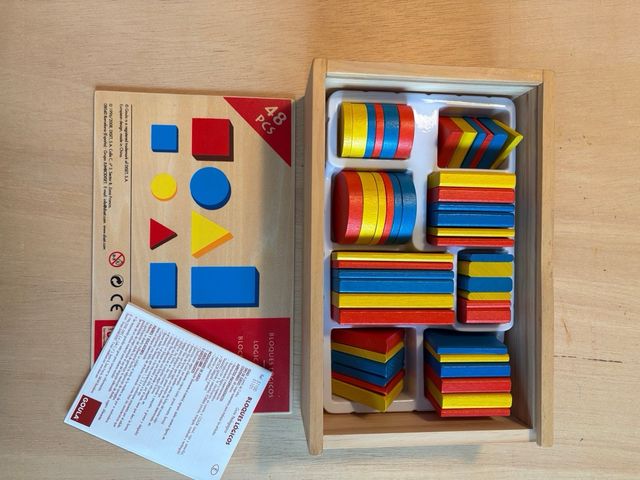 Bloques lógicos Goula (48 piezas)