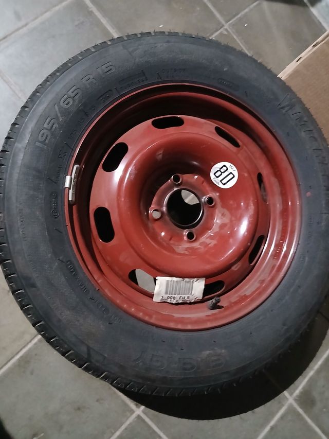 Rueda repuesto 195/65 R15