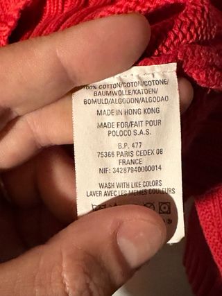 Maglione Ralph Lauren L - Rosso Blu