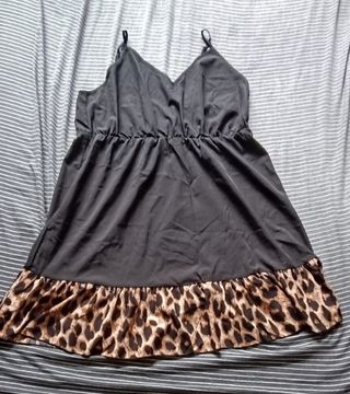 Vestido negro diseño único
