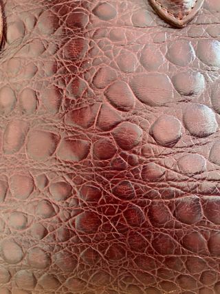 Bolso Piel El Corte Inglés marrón