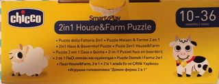 Puzzle della fattoria Chicco 10-36m