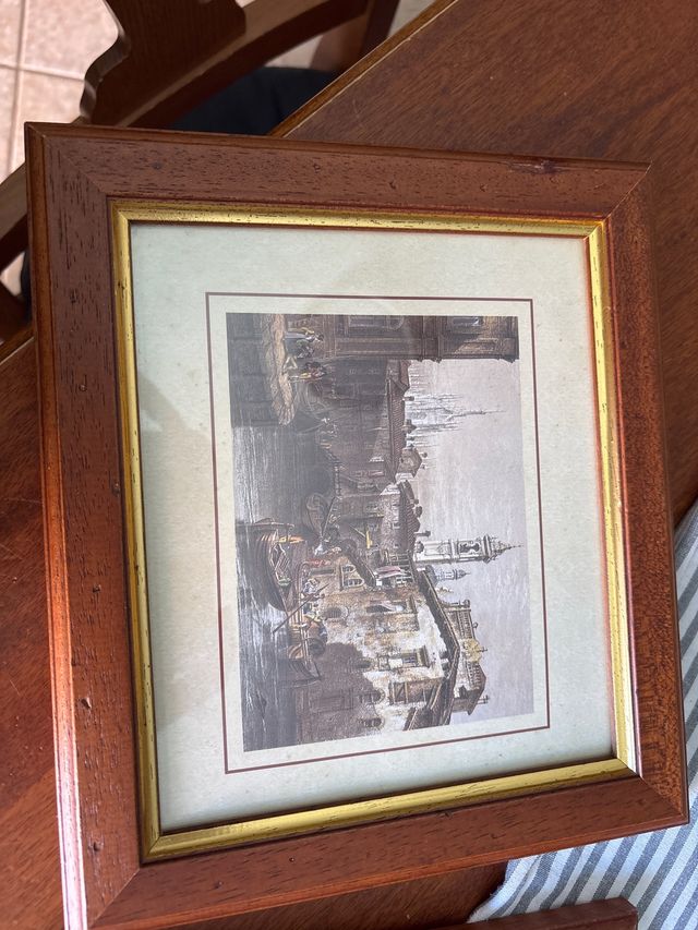 Quadri paesaggi - Cornice legno