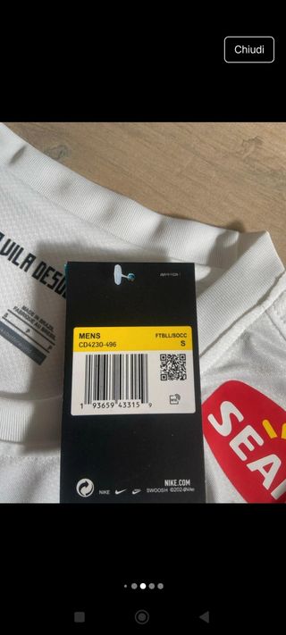 Maglia Santos Nike - Nuova