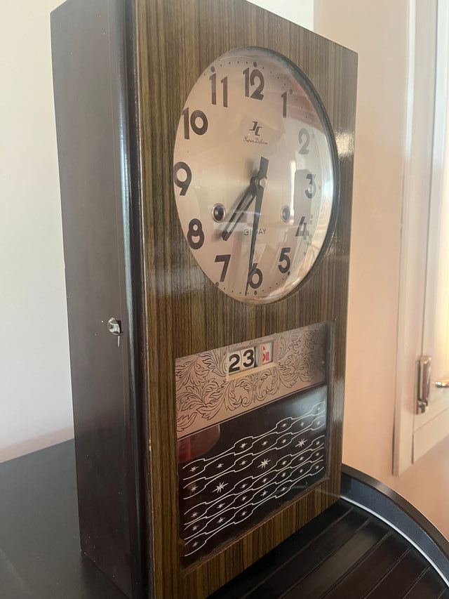 Orologio A Pendolo Funzionante In Legno vintage