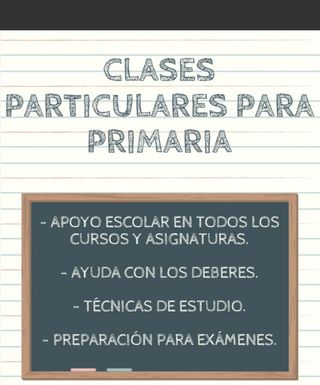 Clases particulares para Primaria
