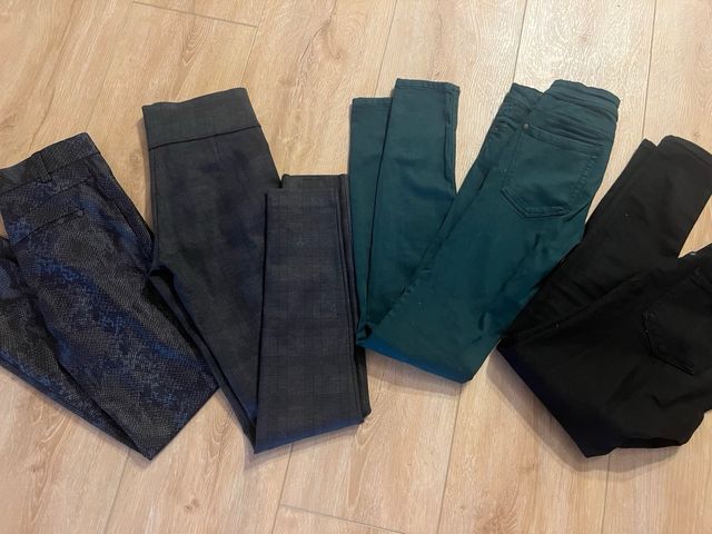 Pack pantalones Zara - Negro y Verde