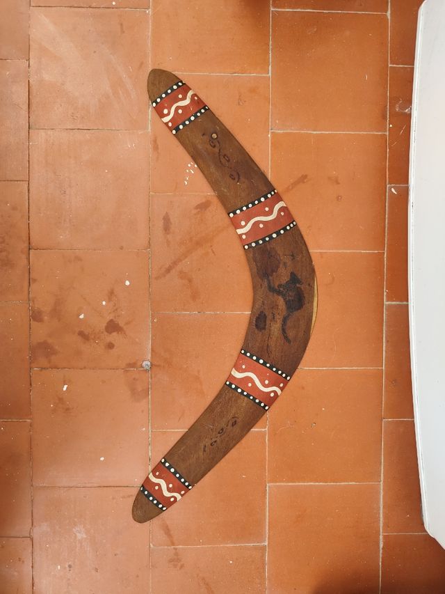Bumerán Aborigen Decorativo