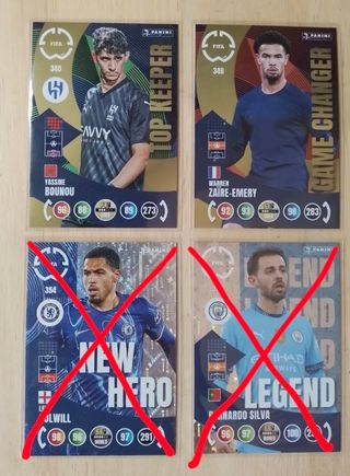 Cromos Adrenalyn Mundial de Clubes Bounou y Emery