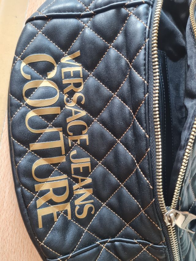 Bolso bandolera Versace Jeans Couture negro