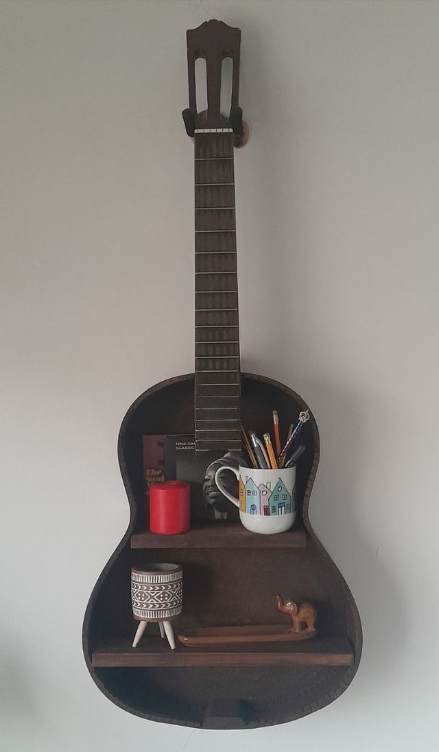 Estantería Guitarra - Decoración
