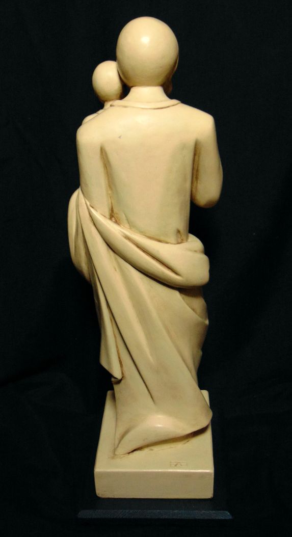 Escultura Madre e Hijo: "El Benjamín". Año 1961