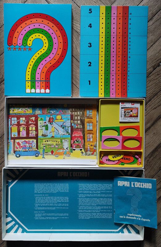 Apri l'occhio! Vero o Falso? Gioco MB