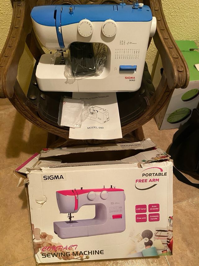 Máquina coser Sigma 990 - Portátil