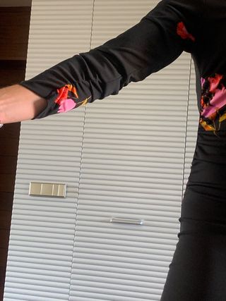 Vestido Zara flores-talla S