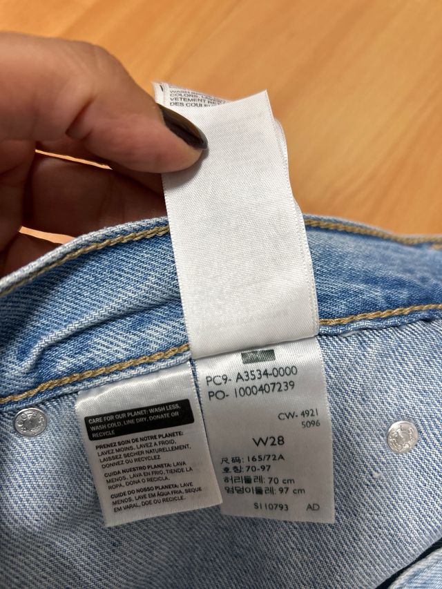 Falda vaquera Lewis, talla 28