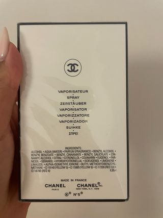 Chanel N°5 EDP 100ml nuevo en la caja 