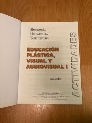 Educación Plástica, Visual y Audiovisual I Activid