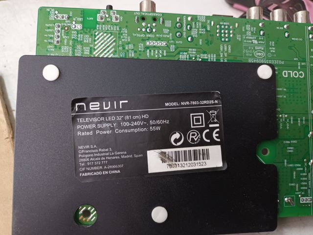 Kit 1 tira LED TV NEVIR NVR-7803-32RD2S-N