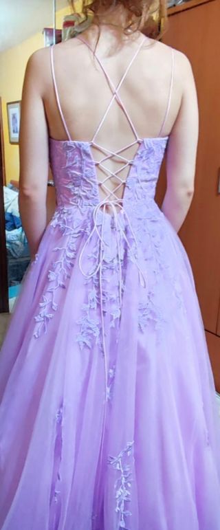 Vestido fiesta Lila - Talla M