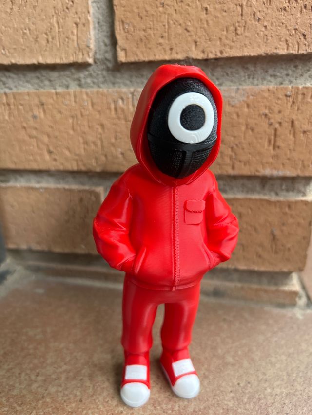 Figura Guardia Rojo Juego Calamar