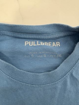 Camiseta Pull & Bear Azul - NYC Tour