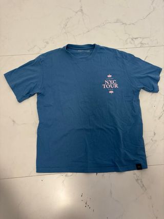 Camiseta Pull & Bear Azul - NYC Tour