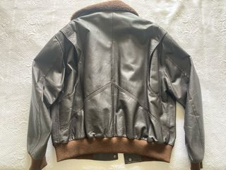 Cazadora cuero marrón XL USAF