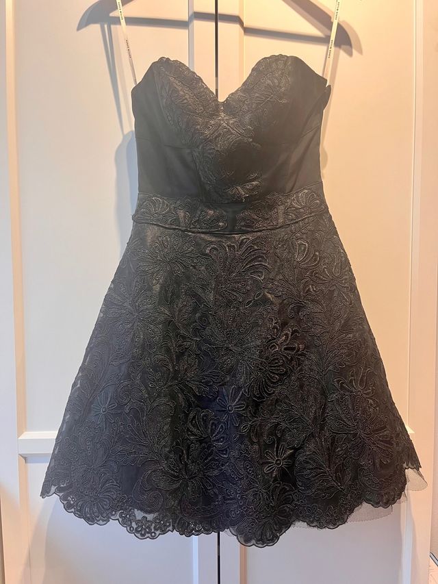 Vestido negro Karen Millen de ceremonia