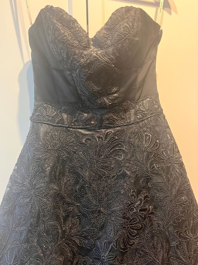 Vestido negro Karen Millen de ceremonia