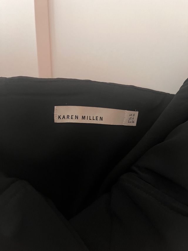 Vestido negro Karen Millen de ceremonia