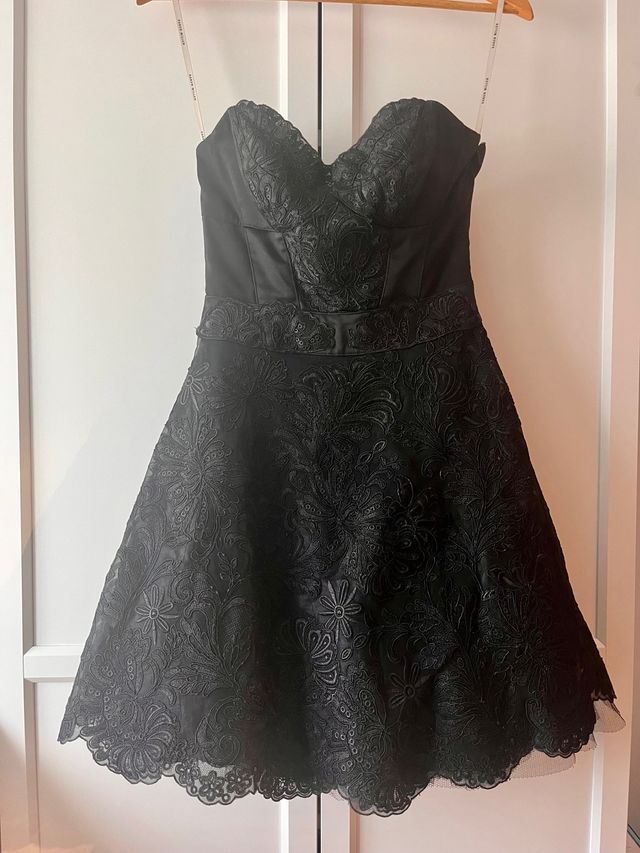 Vestido negro Karen Millen de ceremonia