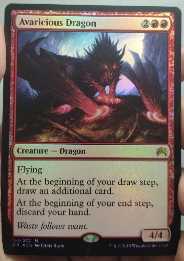 Avaricious Dragon FOIL [MTG] 