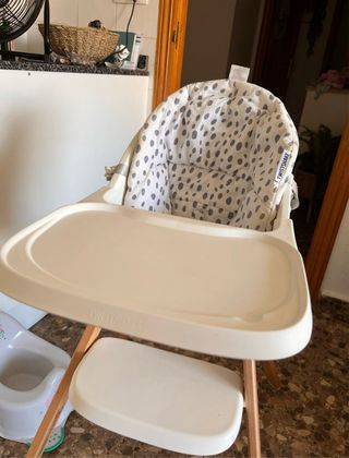 Trona Twistshake - Madera - Blanca