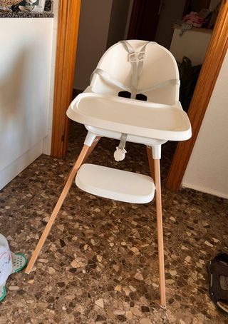 Trona Twistshake - Madera - Blanca