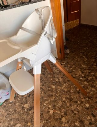 Trona Twistshake - Madera - Blanca