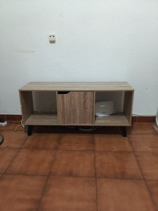 Mueble TV madera marrón