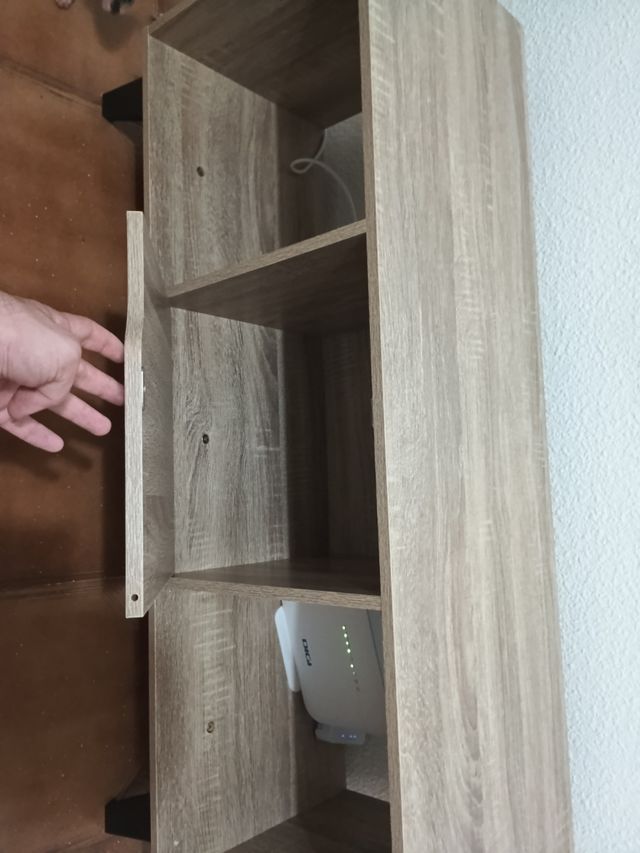 Mueble TV madera marrón